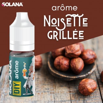 Concentré Noisette Grillée 10ml - Solana (10 pièces)