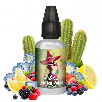 Concentré Green Oasis 30ml Hidden Potion - Arômes et Liquides (5 pièces) Concentré Green Oasis 30ml Hidden Potion - Arômes et Liquides (5 pièces)