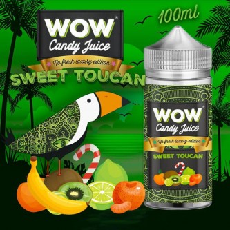 Sweet Toucan No Fresh 100ml WOW Candy Juice - Made in Vape Sweet Toucan No Fresh 100ml WOW Candy Juice - Made in Vape