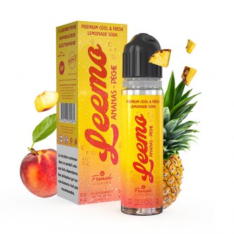 Kit Easy2Shake Ananas Pêche 60ml Leemo - Le French Liquide