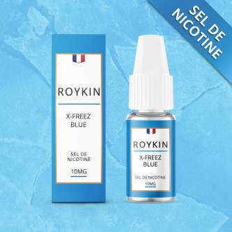 X-Freez Blue - Salt 10ml - Roykin (5 pièces) X-Freez Blue - Salt 10ml - Roykin (5 pièces)