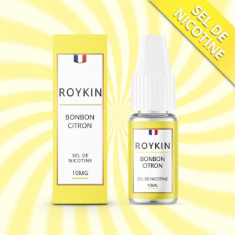 Bonbon Citron - Salt 10ml - Roykin (5 pièces) Bonbon Citron - Salt 10ml - Roykin (5 pièces)