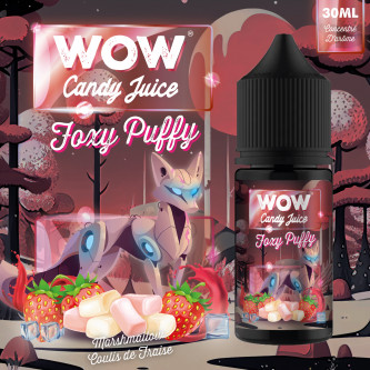 Concentré Foxy Puffy 30ml WOW Candy Juice - Made in Vape (5 pièces) Concentré Foxy Puffy 30ml WOW Candy Juice - Made in Vape (5 pièces)