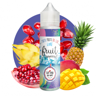 Fruit Tropical 50ml Tutti Frutti du Coq Givré - Le Coq qui Vape