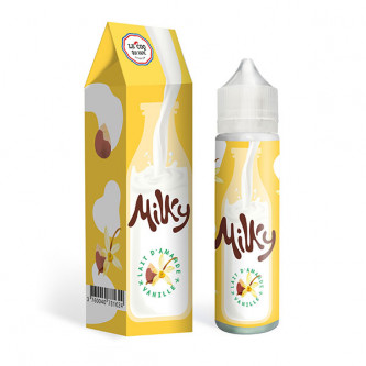 Lait d'Amande Vanille 50ml Milky - Le Coq qui Vape Lait d'Amande Vanille 50ml Milky - Le Coq qui Vape