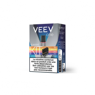 Kit Veev One Saveurs Fruitées - Veev (+ 4 recharges) Kit Veev One Saveurs Fruitées - Veev (+ 4 recharges)