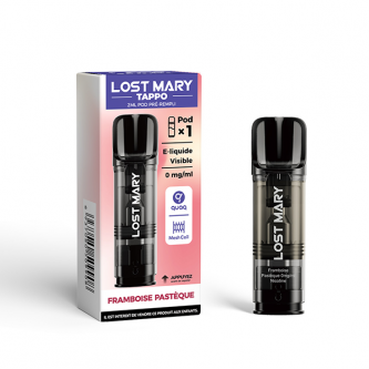 Pod Pré-rempli Tappo Framboise Pastèque- Lost Mary Pod Pré-rempli Tappo Framboise Pastèque- Lost Mary