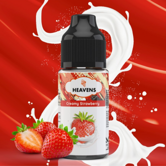 Concentré Creamy Strawberry 30ml Heavens - E-cone - Vape Maker (5 pièces) Concentré Creamy Strawberry 30ml Heavens - E-cone - Vape Maker (5 pièces)