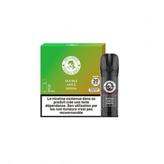 Pod pré-rempli Don Cristo Double Apple Shisha 2ml - PGVG Labs (pack de 2) Pod pré-rempli Don Cristo Double Apple Shisha 2ml - PGVG Labs (pack de 2)