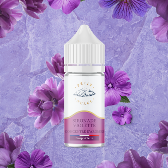 Concentré Sironade Violette 30ml - Petit Nuage (5 pièces) Concentré Sironade Violette 30ml - Petit Nuage (5 pièces)